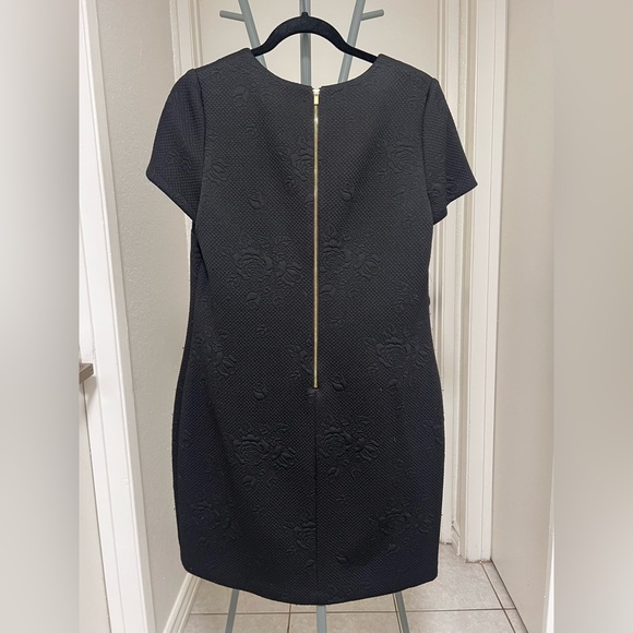 Calvin Klein Black Textured Mini Dress - Picture 2 of 3